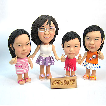 感謝師恩公仔組(4人)